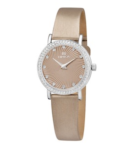 Серебряные женские часы Slimline 0102.2.9.91A