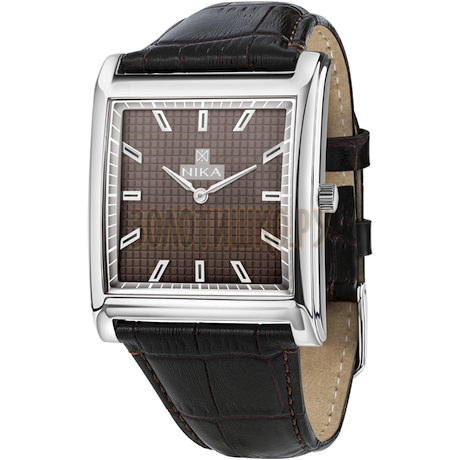 Серебряные мужские часы GENTLEMAN 0121.0.9.85B
