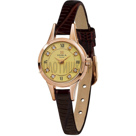 Золотые женские часы VIVA 0303.0.1.47H
