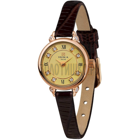 Золотые женские часы VIVA 0311.1.1.47H