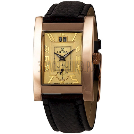 Золотые мужские часы GENTLEMAN 1041.0.1.42H