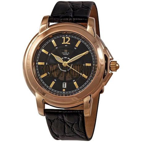 Золотые мужские часы CELEBRITY 1058.0.1.54A