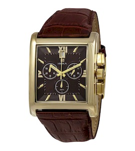 Золотые мужские часы CELEBRITY 1064.0.3.63H