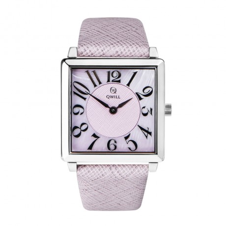 Серебряные женские часы QWILL 6051.01.04.9.92B