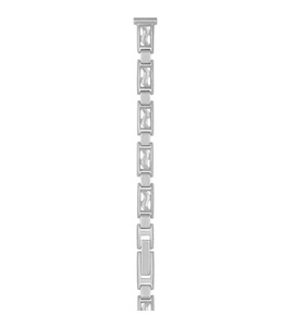 Серебряный браслет для часов (8 мм) 0105021
