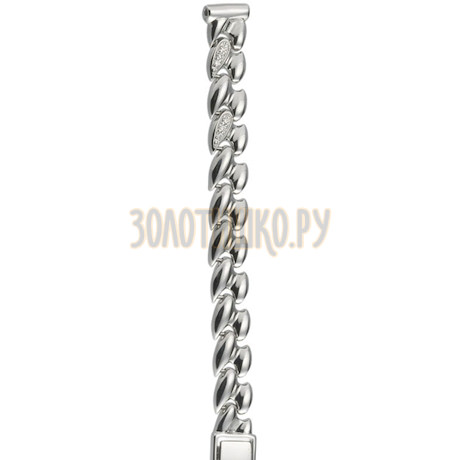 Серебряный браслет для часов (8 мм) 016026