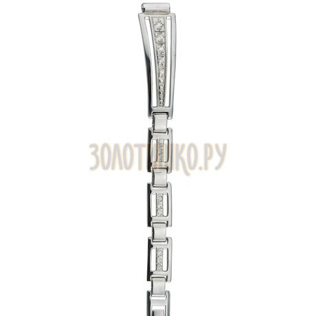 Серебряный браслет для часов (8 мм) 165008