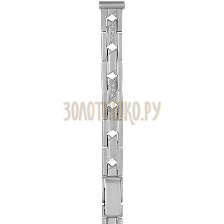 Серебряный браслет для часов (10 мм) 026241