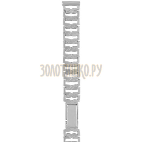 Серебряный браслет для часов (12 мм) 0302013