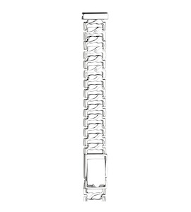 Серебряный браслет для часов (12 мм) 0362013