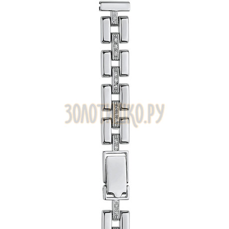 Серебряный браслет для часов (12 мм) 036580