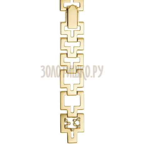 Золотой браслет для часов (6 мм) 1015002