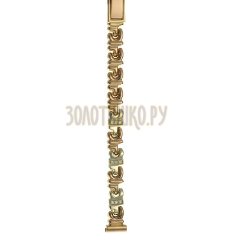 Золотой браслет для часов (8 мм) 316019