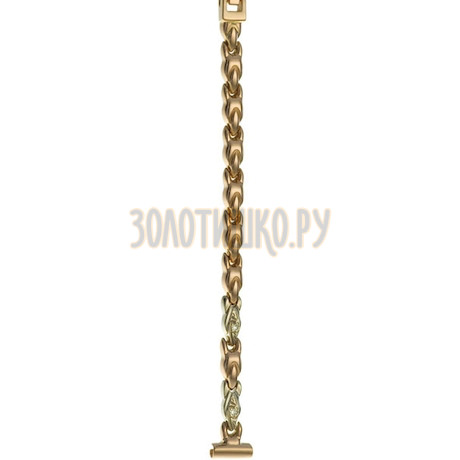 Золотой браслет для часов (8 мм) 3161062