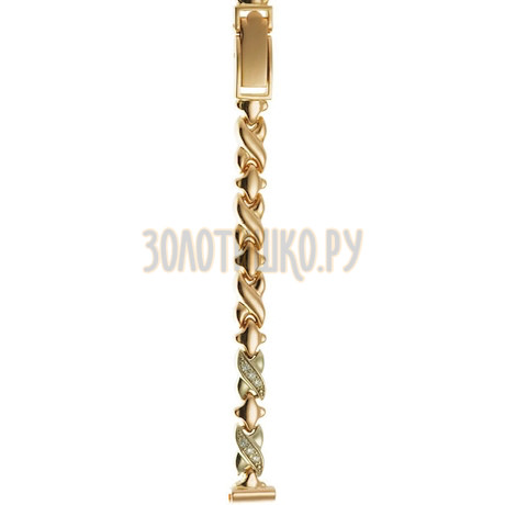 Золотой браслет для часов (8 мм) 3161065