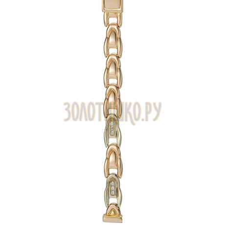 Золотой браслет для часов (8 мм) 316211