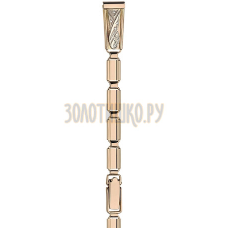Золотой браслет для часов (10 мм) 326570