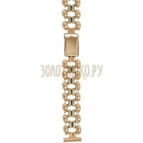 Золотой браслет для часов (14 мм) 34080