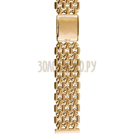 Золотой браслет для часов (20 мм) 42002