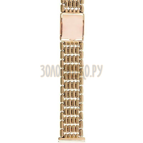 Золотой браслет для часов (20 мм) 42003