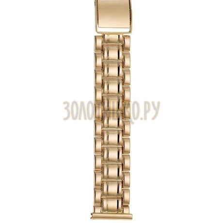 Золотой браслет для часов (20 мм) 42010