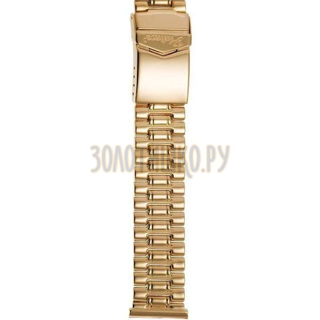 Золотой браслет для часов (20 мм) 42012-1