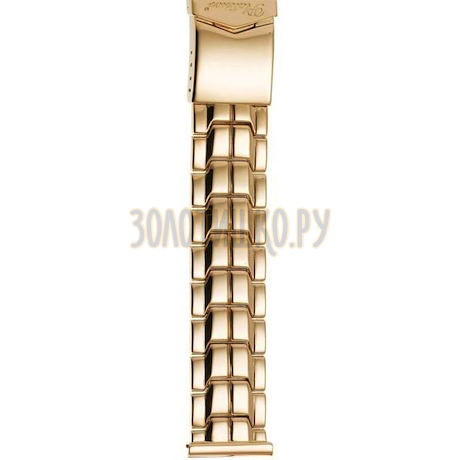 Золотой браслет для часов (20 мм) 42013-1