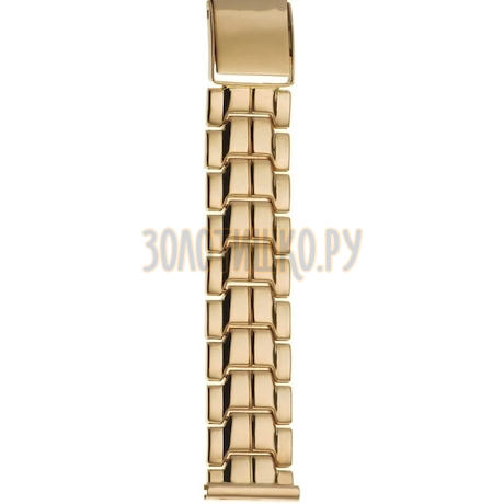 Золотой браслет для часов (20 мм) 42013