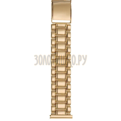 Золотой браслет для часов (20 мм) 42015