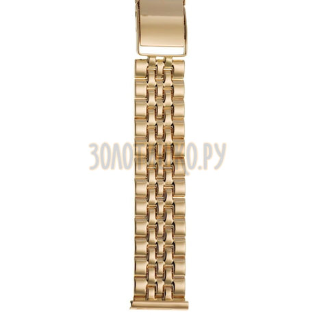 Золотой браслет для часов (20 мм) 42016
