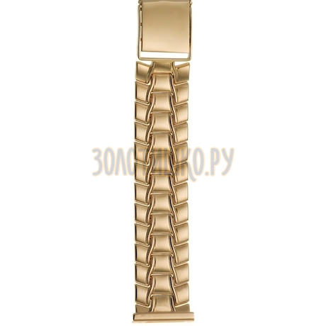 Золотой браслет для часов (20 мм) 42017
