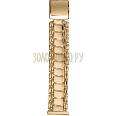 Золотой браслет для часов (20 мм) 42019