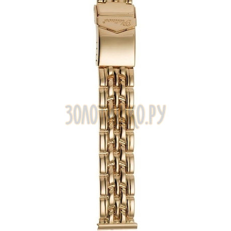 Золотой браслет для часов (20 мм) 42021-1