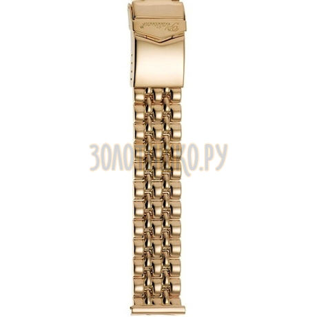 Золотой браслет для часов (20 мм) 42022-1