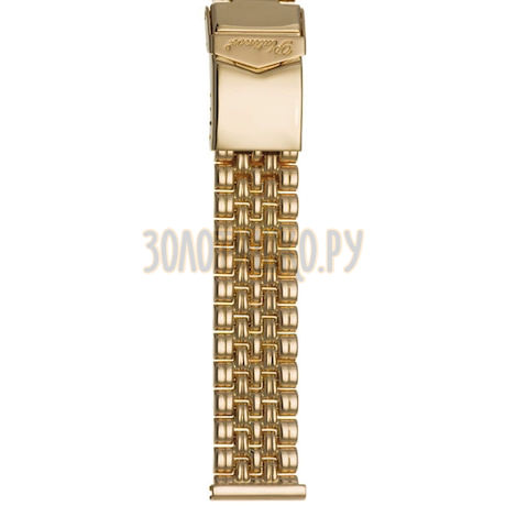 Золотой браслет для часов (20 мм) 42023-1