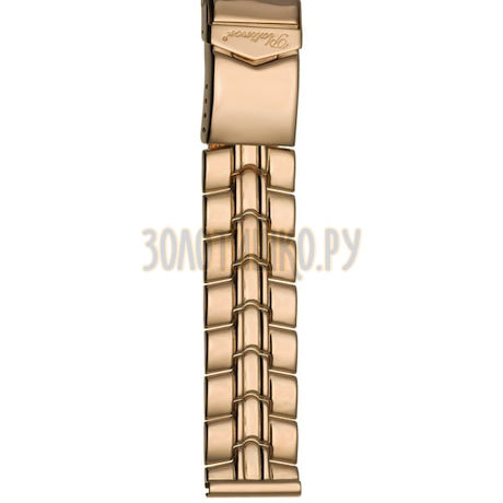 Золотой браслет для часов (20 мм) 42024-1