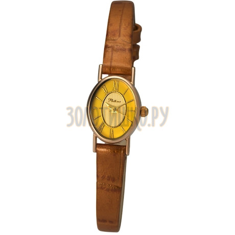 Женские золотые часы "Александра" 44430.417