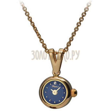 Золотые часы-кулон "Софи" 44630-8.601