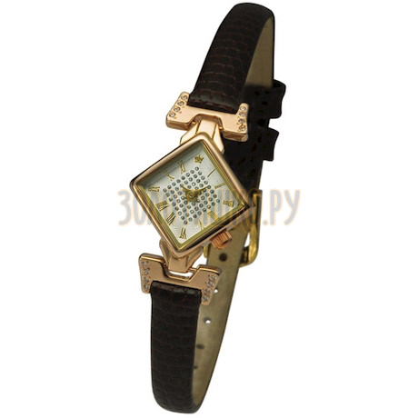 Женские золотые часы "Алисия-2" 45556.119