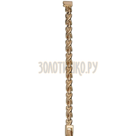 Золотой браслет для часов (6 мм) 50057