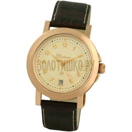 Мужские золотые часы "Авиатор" 50950.411