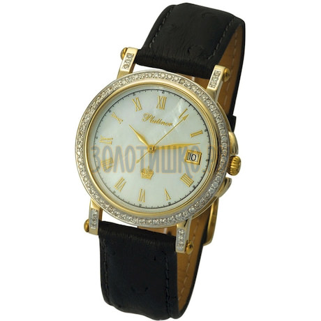 Мужские золотые часы "Авиатор" 50961.315