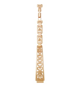 Золотой браслет для часов (8 мм) 5104005
