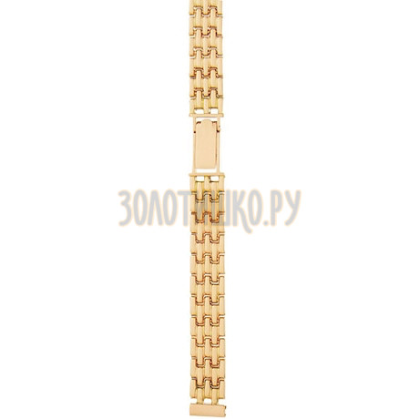 Золотой браслет для часов (10 мм) 52011