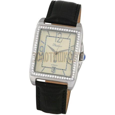 Мужские серебряные часы "Лидер" 52906.210
