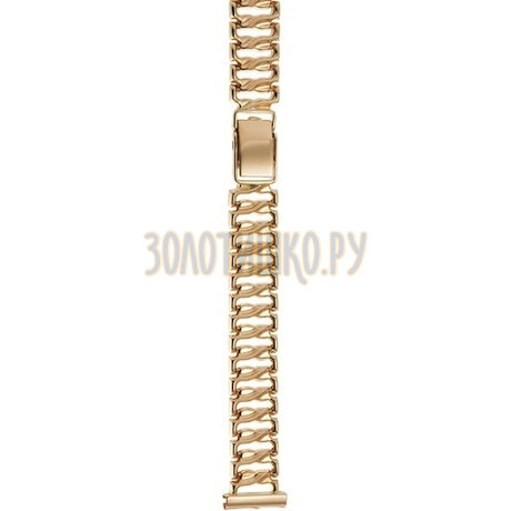 Золотой браслет для часов (14 мм) 54013