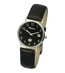 Мужские серебряные часы "Горизонт" 54500.505