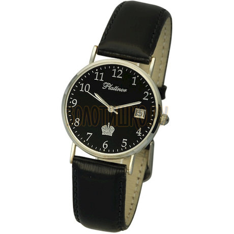 Мужские серебряные часы "Горизонт" 54500.505