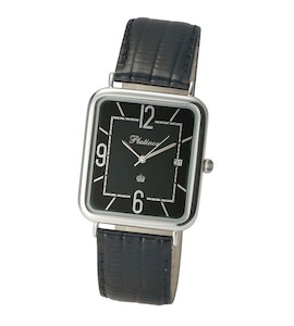 Мужские серебряные часы "Атлант" 54600.510
