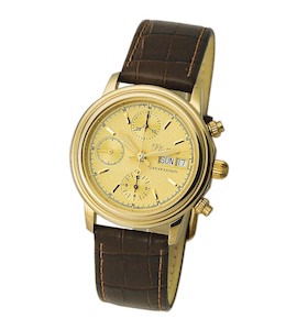 Мужские золотые часы "Консул" 57710.404